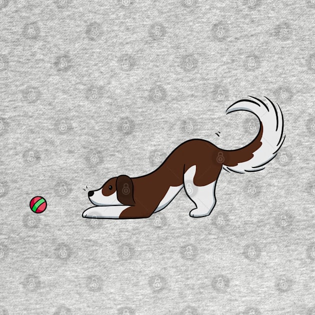 Dog with a Ball by jastinamor